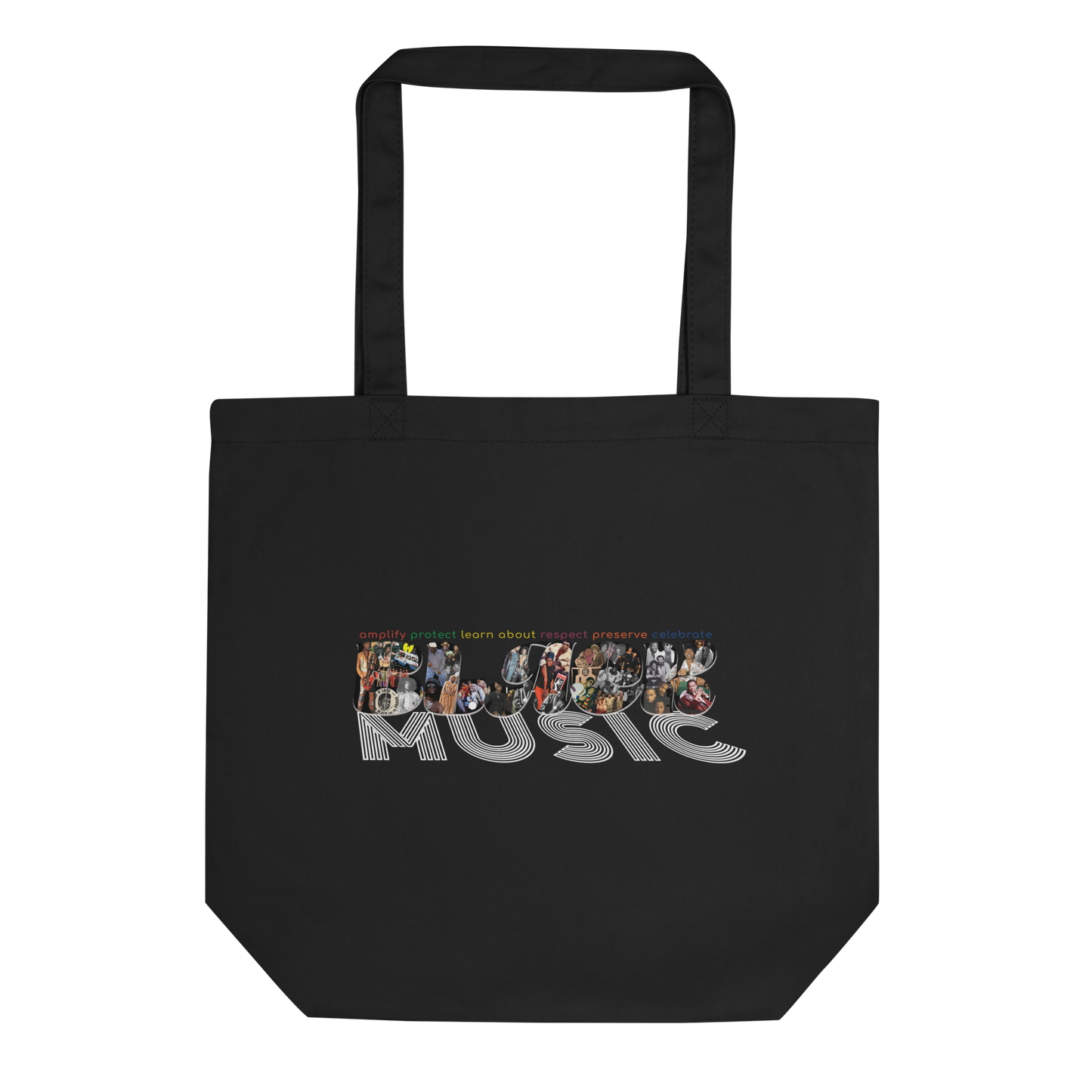 Protect & Preserve Black Music Tote