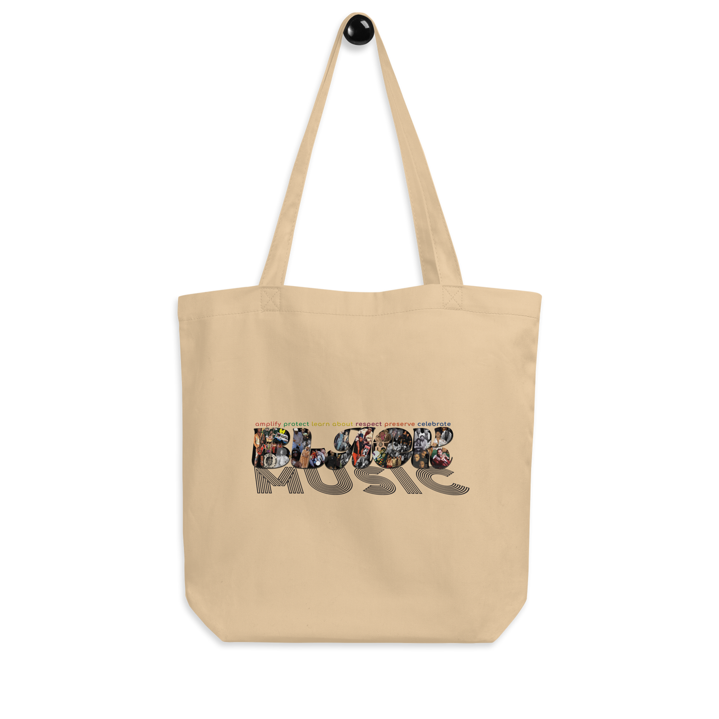 Protect & Preserve Black Music Tote