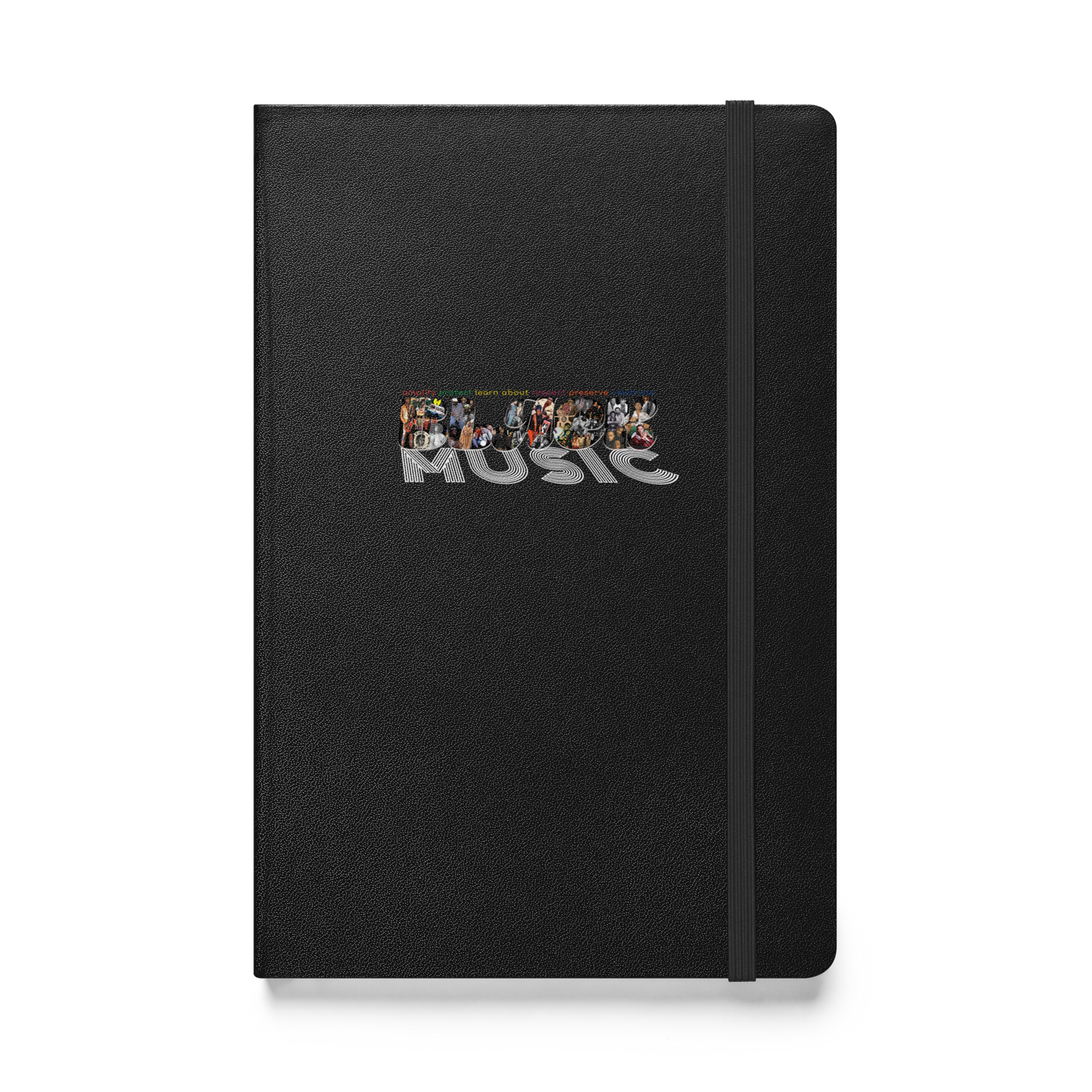 Protect & Preserve Black Music Hardbound Notebook