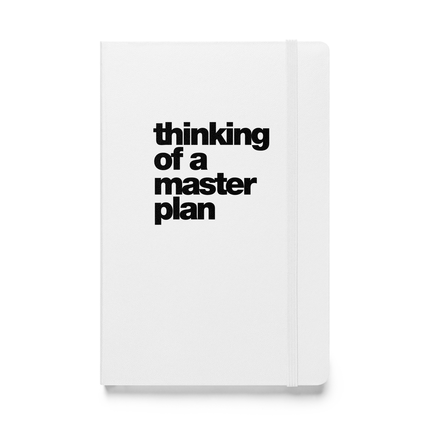 Master Planner Blank Hardcover Notebook/Journal