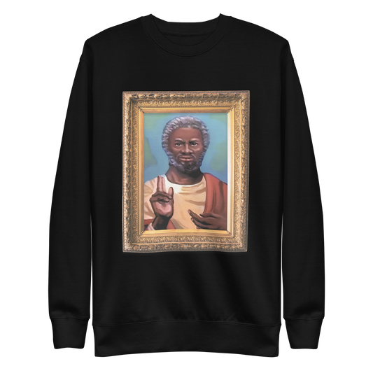 Black Jesus Unisex Sweatshirt