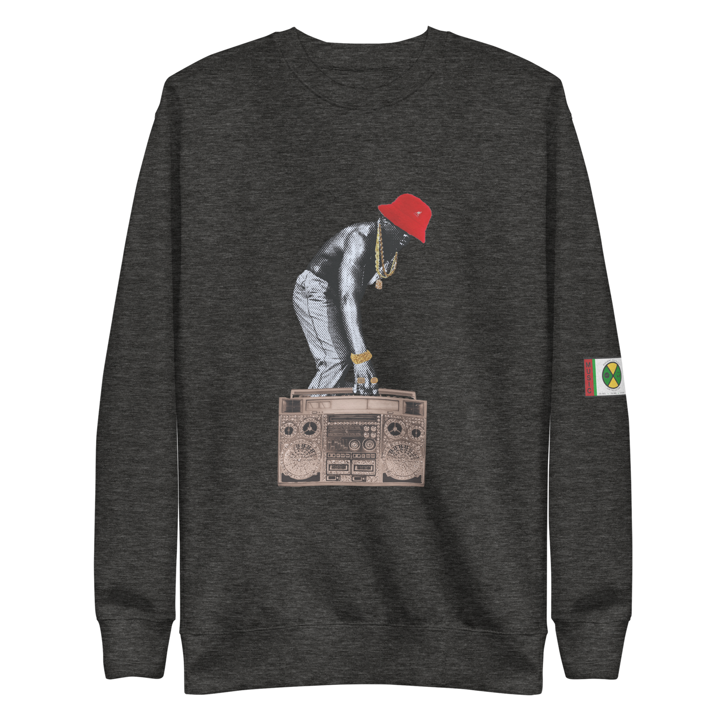 Beat, Boom, and Box Unisex Sweatshirt