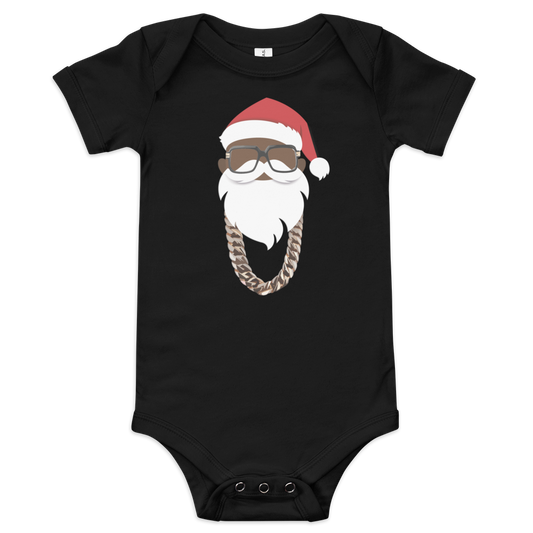Claus in Cazals Customizable Baby short sleeve onesie