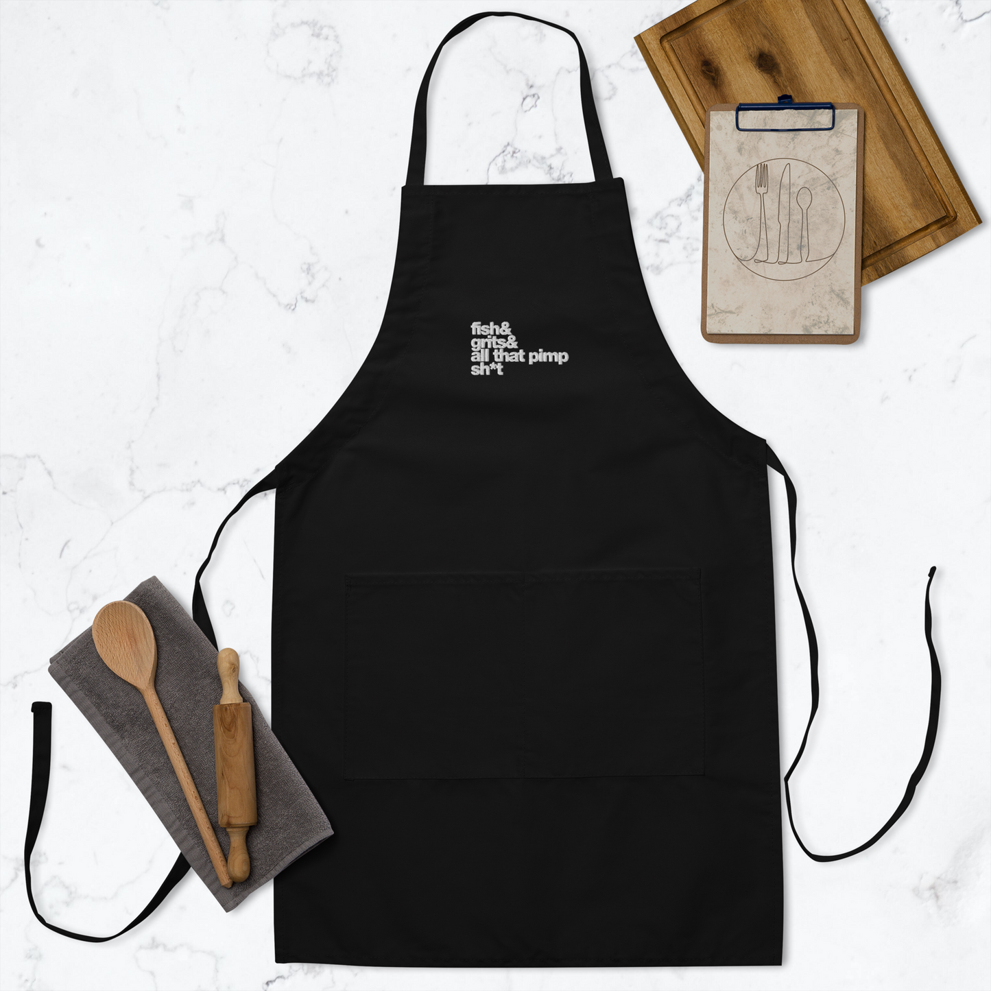Fish & Grits & All That Pimp Sh*t Apron