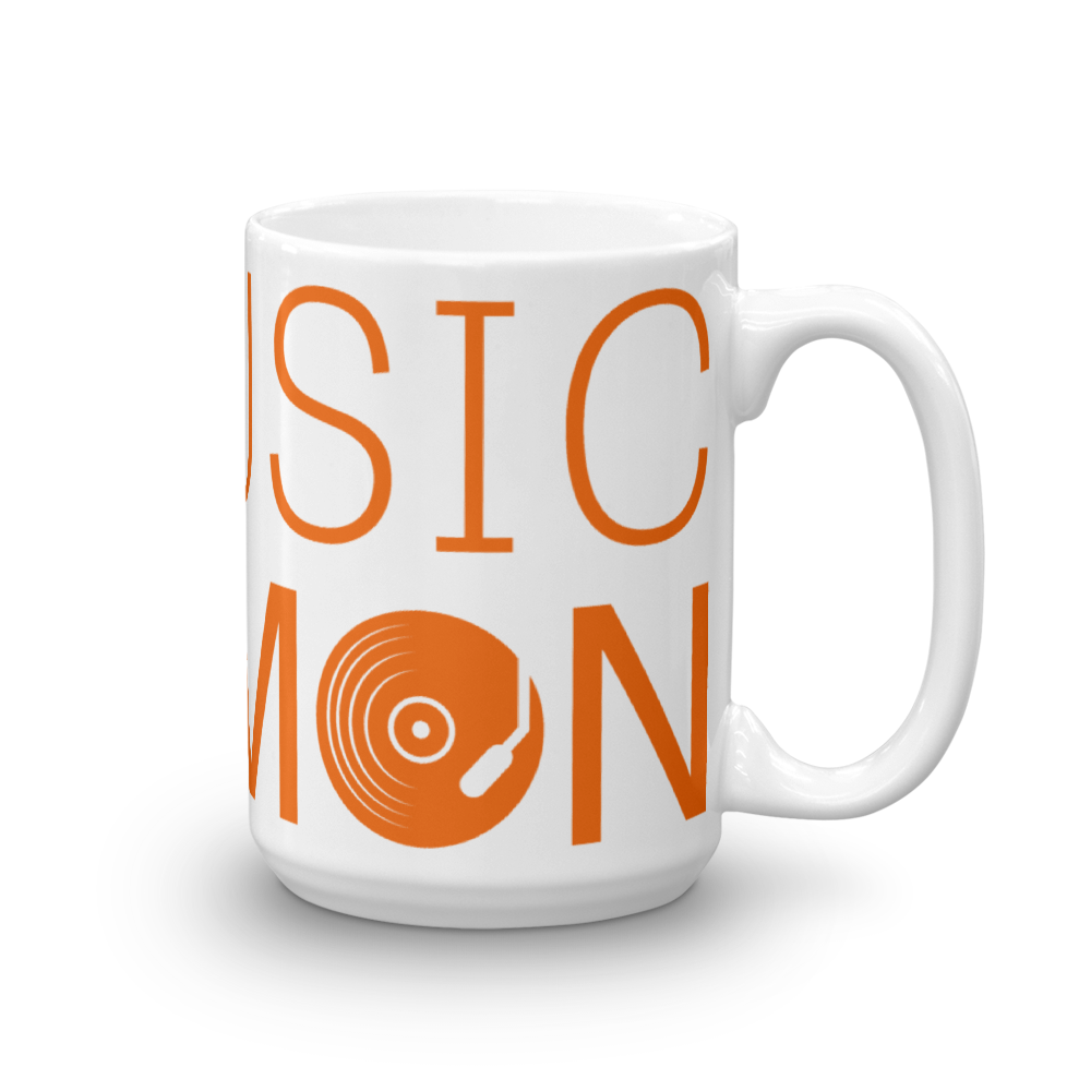 #MusicSermon Mug Orange