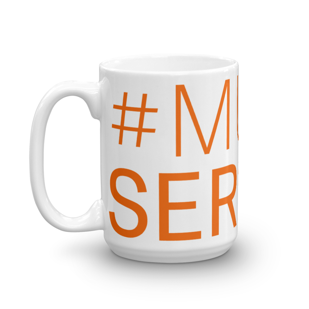 #MusicSermon Mug Orange