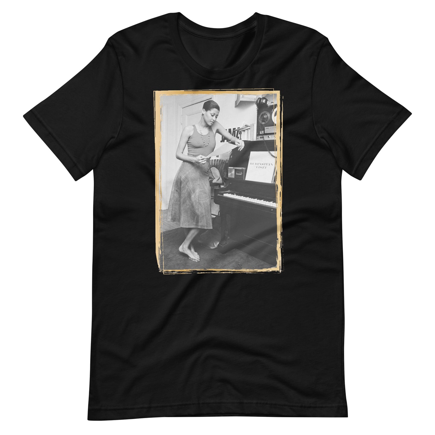 Phyllis in Black and White Unisex Tee
