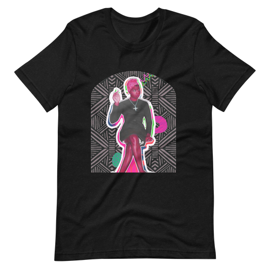 Nina Sitting and Serving Unisex Tee