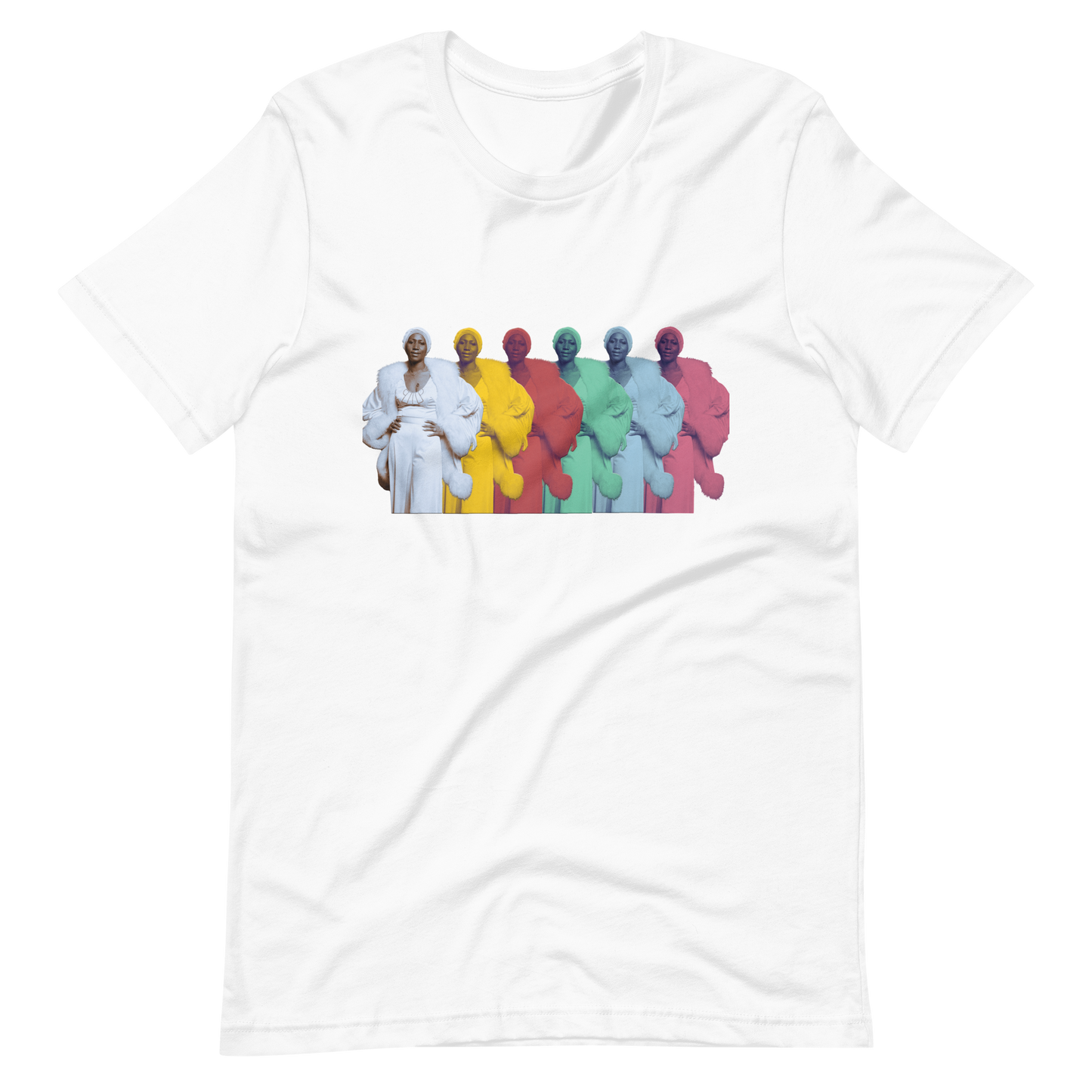 Aretha in Technicolor Unisex Tee