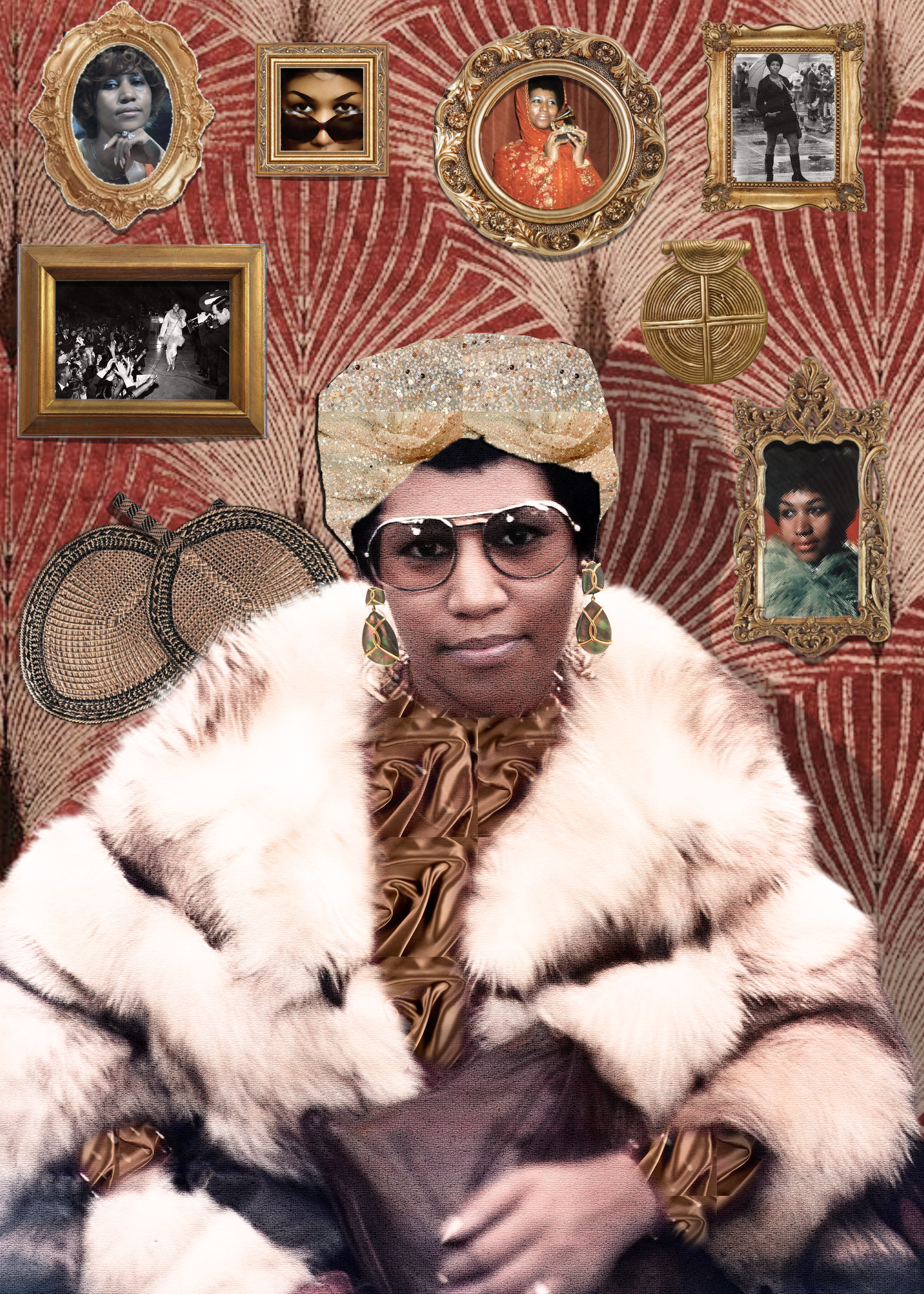 Queen Aretha Swag Design