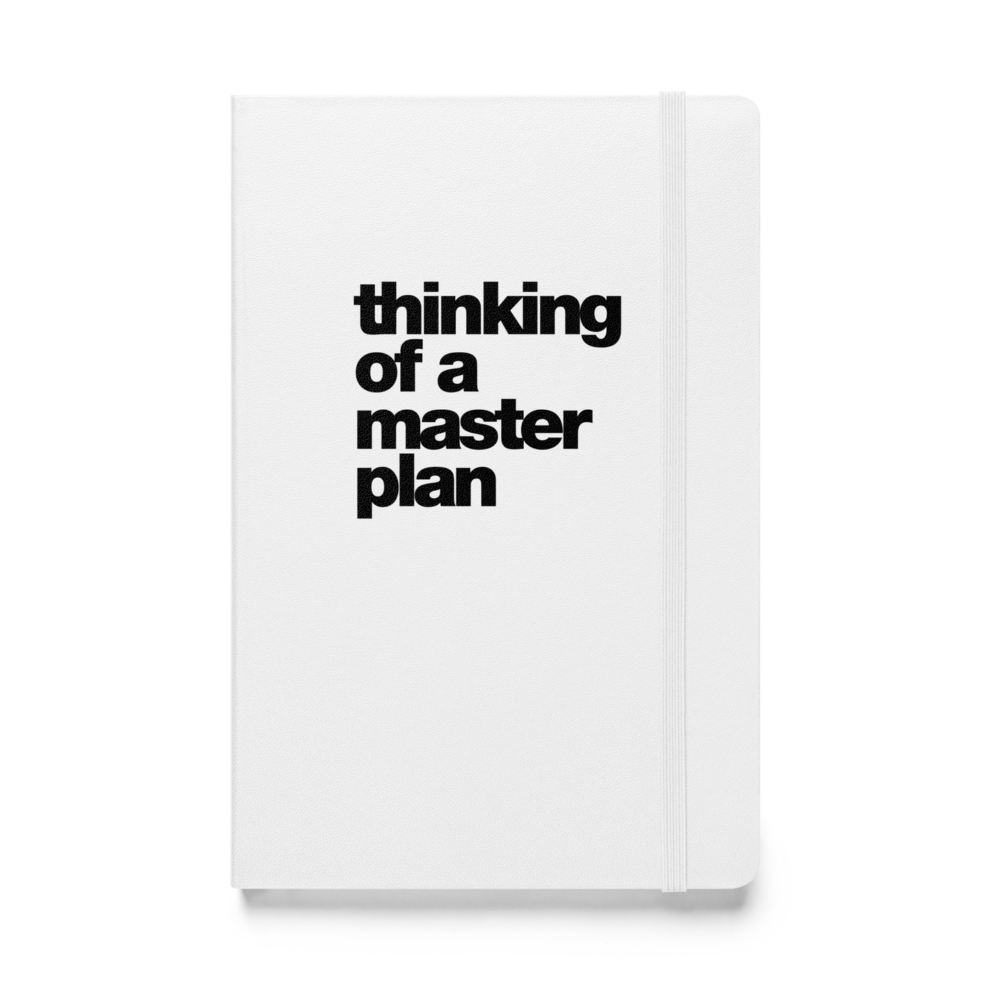 Master Planner  Blank Hardcover Notebook/Journal