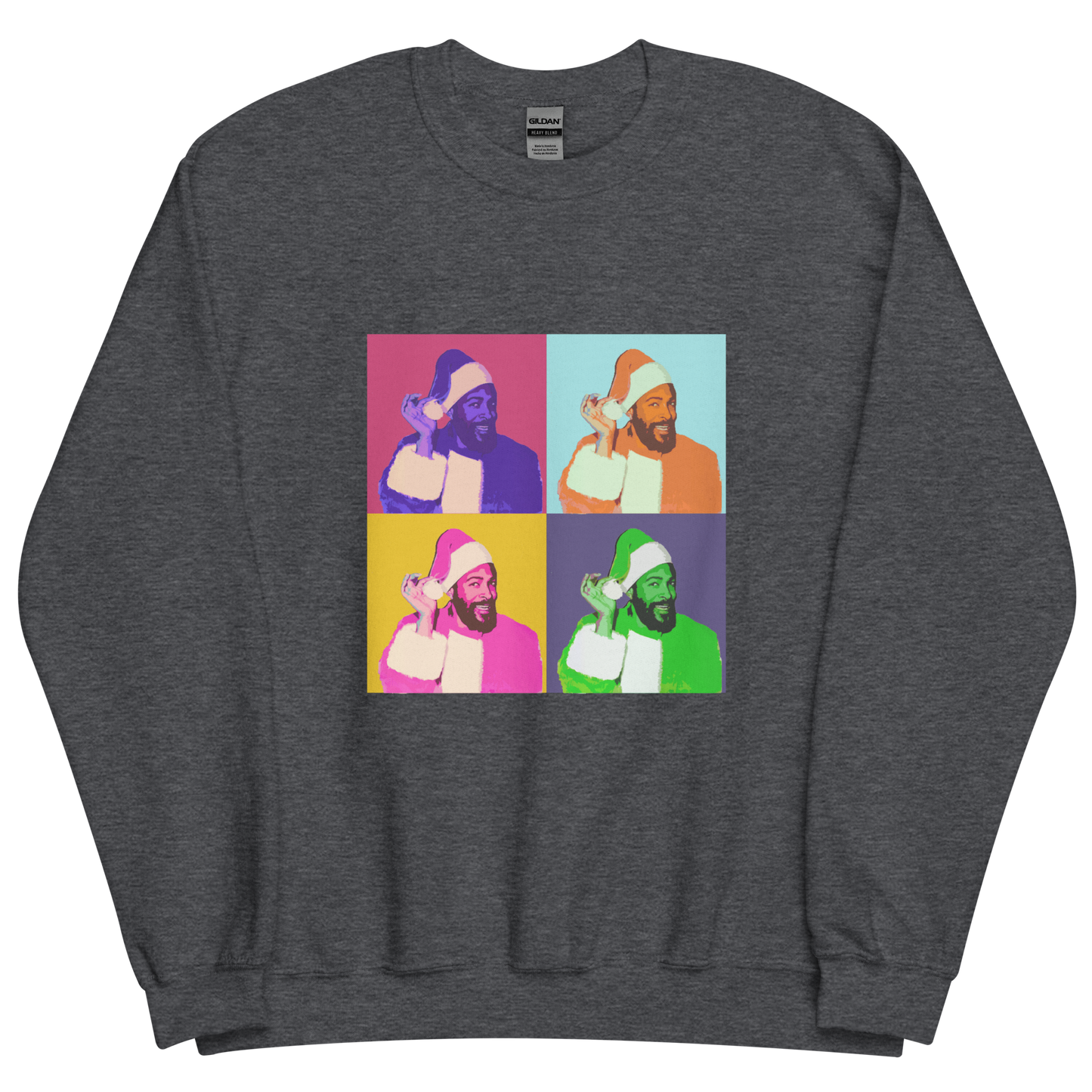 Marvin in Multicolor Unisex Sweatshirt