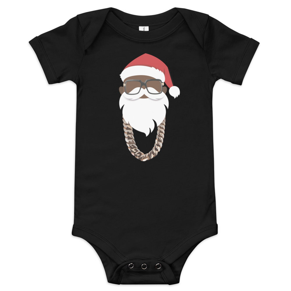 Claus in Cazals Customizable Baby short sleeve onesie